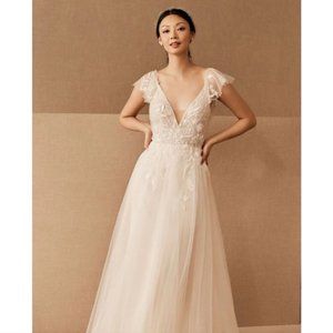 Anthropologie Bhldn Willowby by Watters Wedding Dress